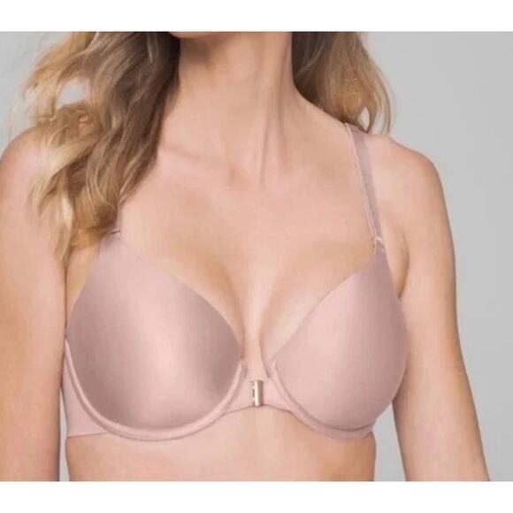 NWT Soma Vanishing 360 Perfect Coverage Bra Front Clasp Porcelain Size 36C - Picture 1 of 6